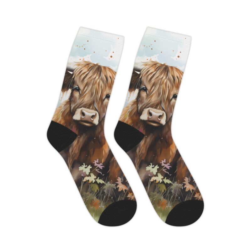 Highland Cows Socks