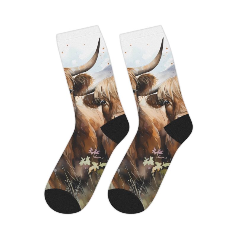 Highland Cows Socks