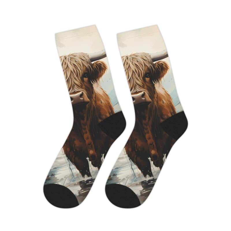 Highland Cows Socks