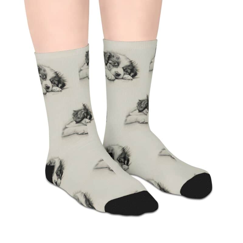 Australian Shepherd Dog Socks