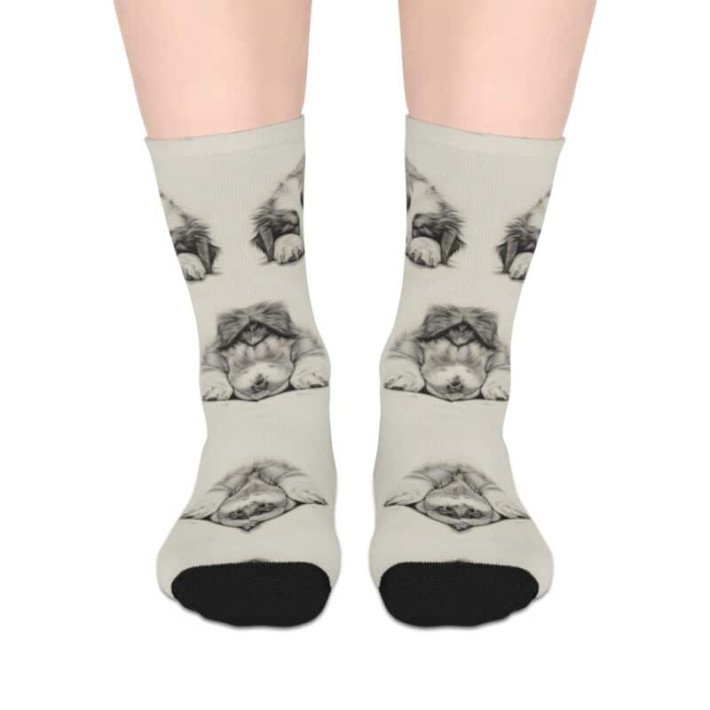 Australian Shepherd Dog Socks