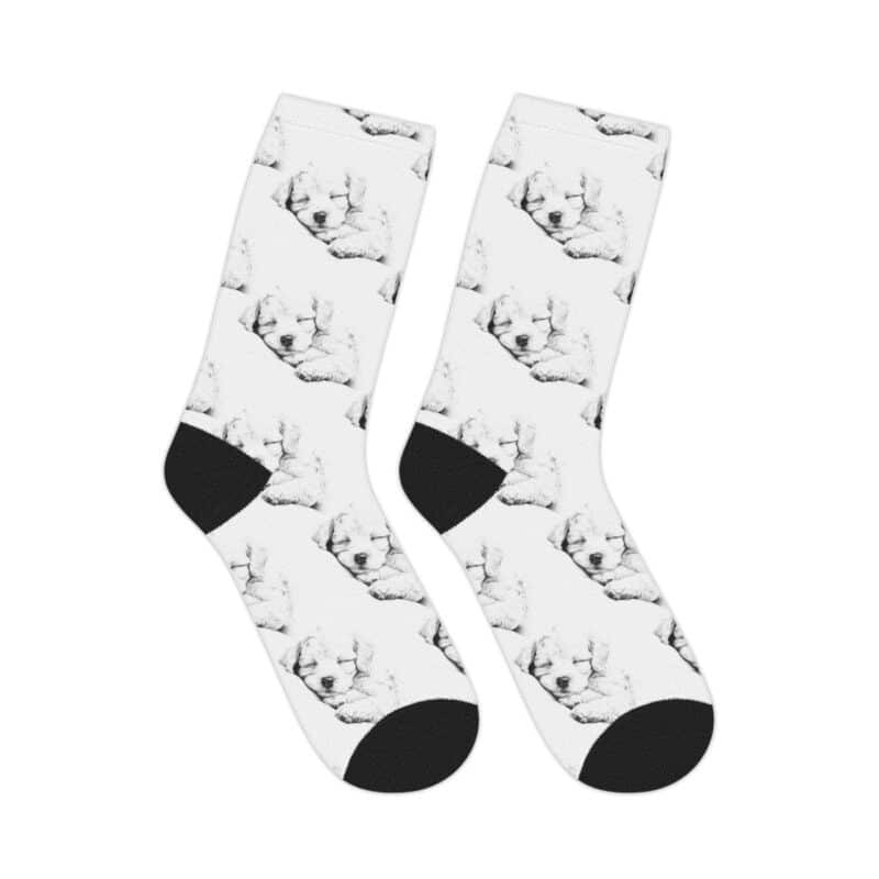 Poodle Mid-length Socks