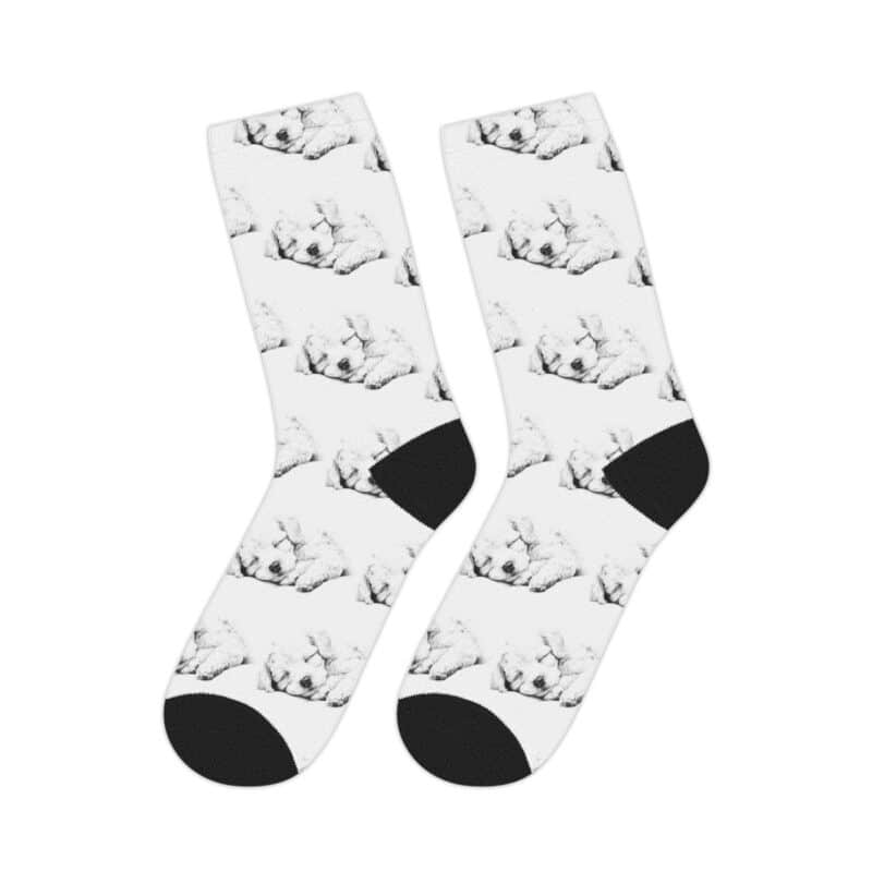 Poodle Mid-length Socks