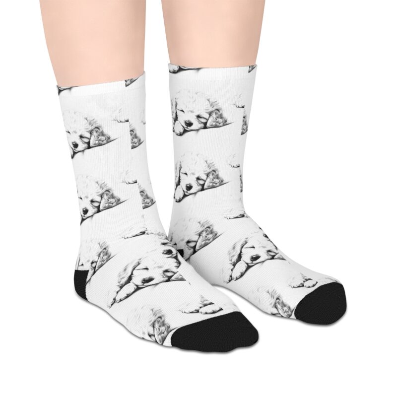 Poodle Mid-length Socks