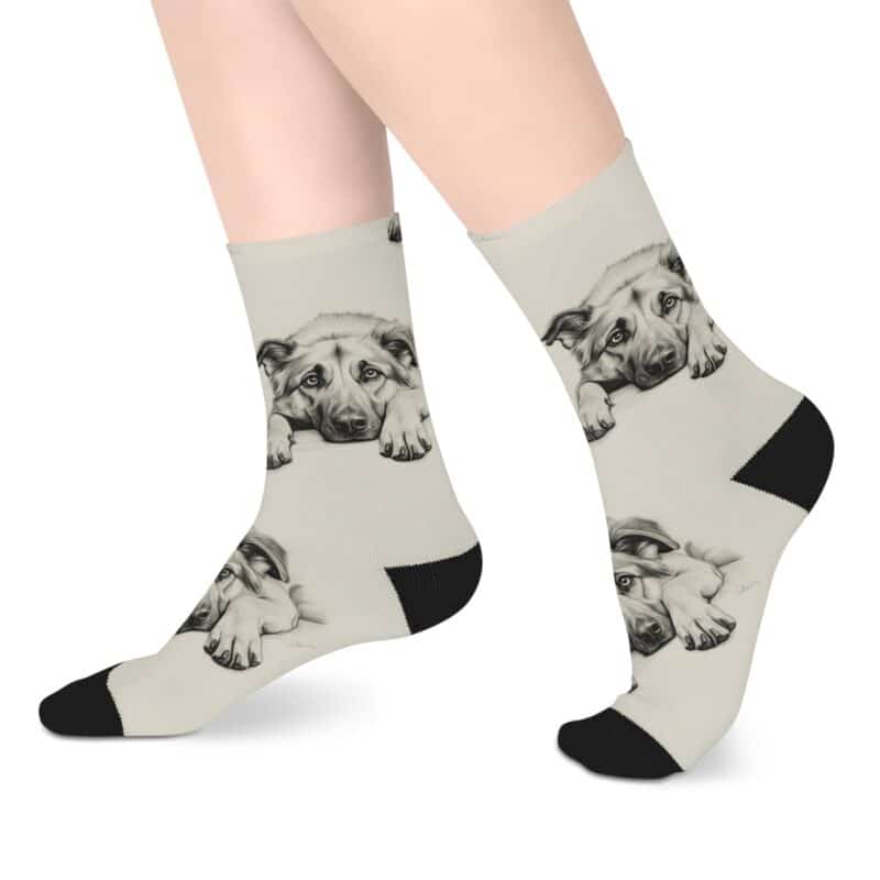 Anatolian Shepherd Dog Mid-length Socks