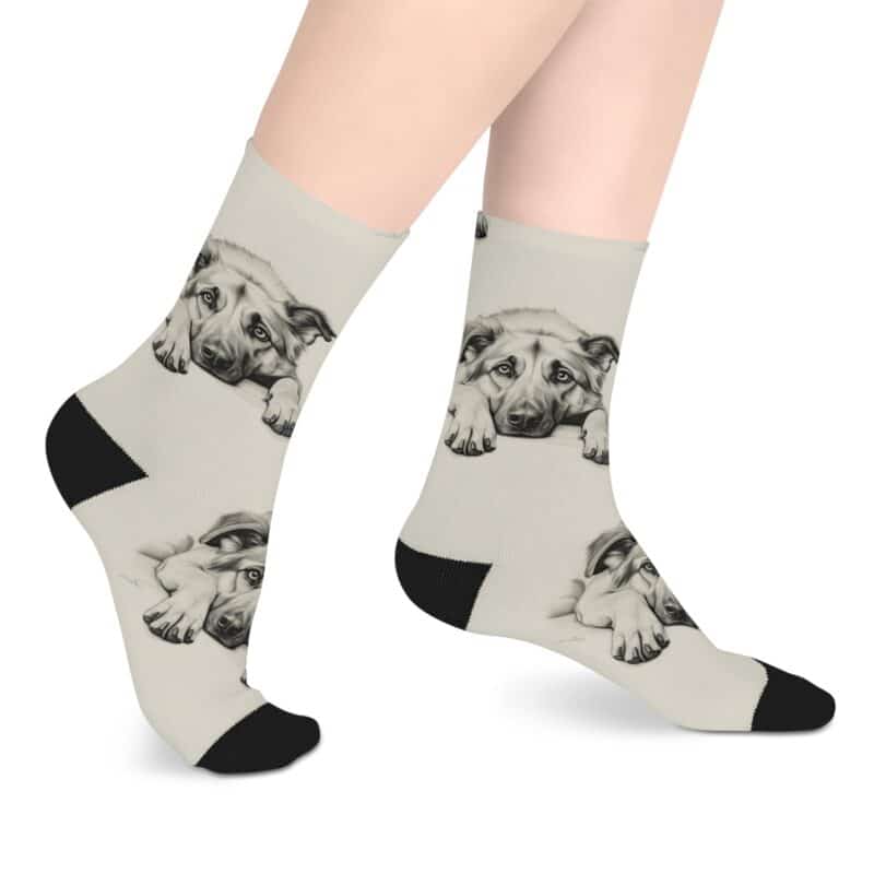 Anatolian Shepherd Dog Mid-length Socks