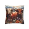 Highland Cows Double-Sided Cushion Cover