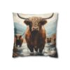 Highland Cows Double-Sided Cushion Cover