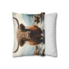 Highland Cows Double-Sided Cushion Cover