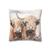 Highland Cows Double-Sided Cushion Cover