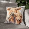 Highland Cows Double-Sided Cushion Cover