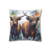 Highland Cows Double-Sided Cushion Cover