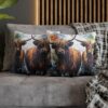 Highland Cows Double-Sided Cushion Cover