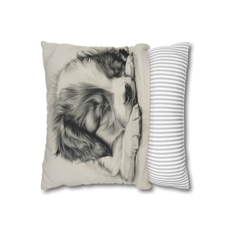 Australian Shepherd Dog Square Double-Sided Cushion Cover