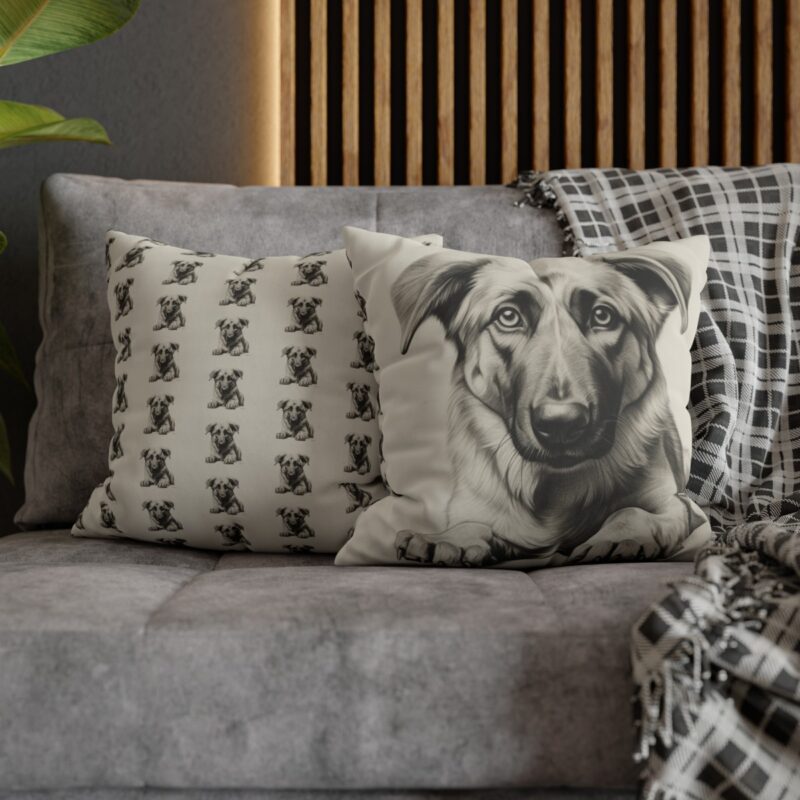 Anatolian Shepherd Dog Square Double-Sided Cushion Cover