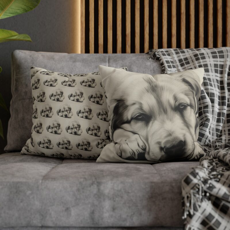 Anatolian Shepherd Dog Square Double-Sided Cushion Cover