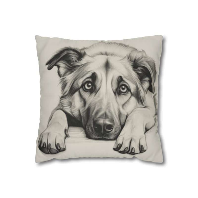 Anatolian Shepherd Dog Square Double-Sided Cushion Cover