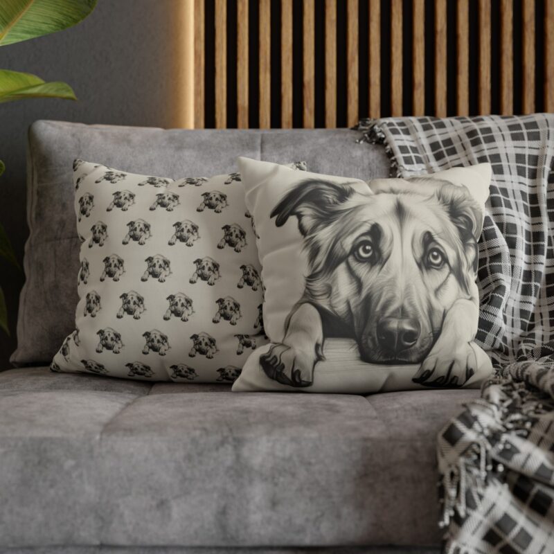 Anatolian Shepherd Dog Square Double-Sided Cushion Cover