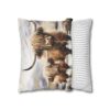 Highland Cows Double-Sided Cushion Cover