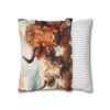 Highland Cows Double-Sided Cushion Cover