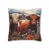 Highland Cows Double-Sided Cushion Cover