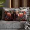 Highland Cows Double-Sided Cushion Cover