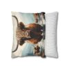 Highland Cows Double-Sided Cushion Cover