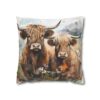 Highland Cows Double-Sided Cushion Cover