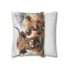 Highland Cows Double-Sided Cushion Cover