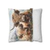 Highland Cows Double-Sided Cushion Cover