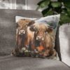 Highland Cows Double-Sided Cushion Cover