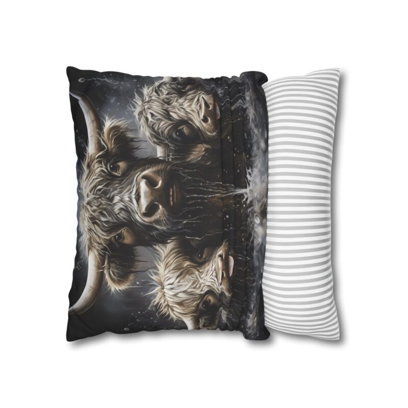 Highland Cows Double-Sided Cushion Cover