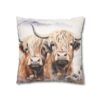 Highland Cows Double-Sided Cushion Cover