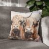 Highland Cows Double-Sided Cushion Cover