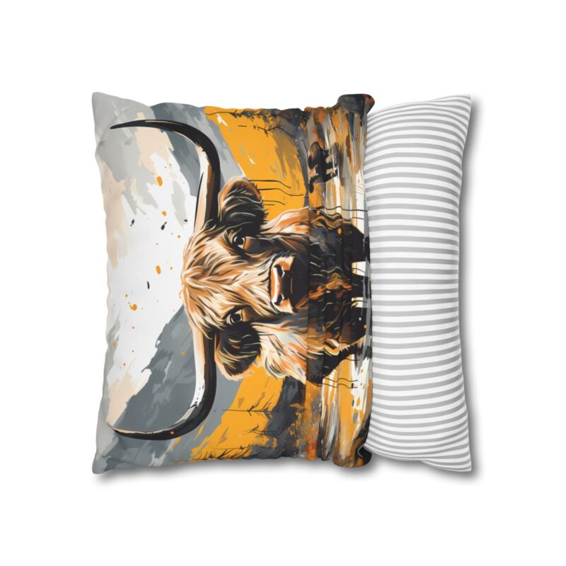 Highland Cows Double-Sided Cushion Cover