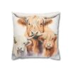 Highland Cows Double-Sided Cushion Cover