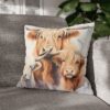 Highland Cows Double-Sided Cushion Cover