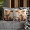 Highland Cows Double-Sided Cushion Cover