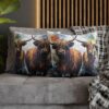 Highland Cows Double-Sided Cushion Cover