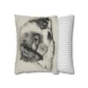 Australian Shepherd Dog Square Double-Sided Cushion Cover