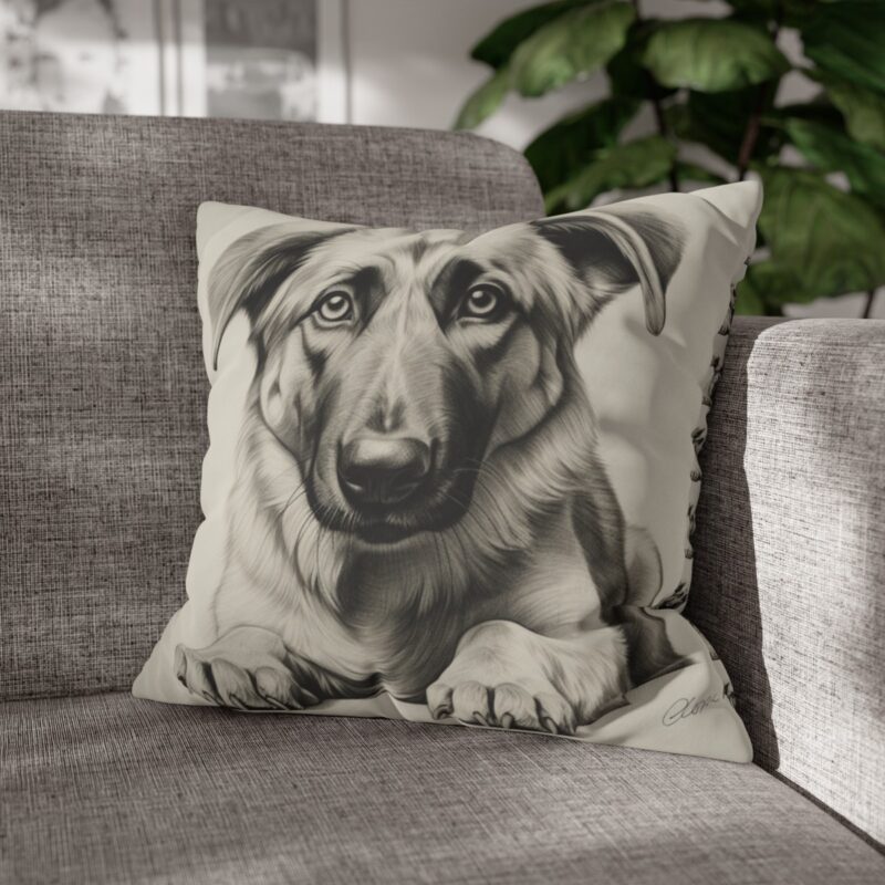 Anatolian Shepherd Dog Square Double-Sided Cushion Cover