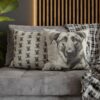 Anatolian Shepherd Dog Square Double-Sided Cushion Cover