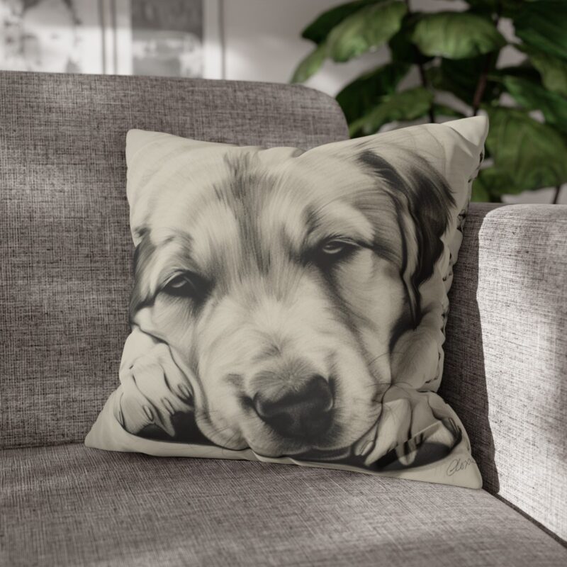 Anatolian Shepherd Dog Square Double-Sided Cushion Cover