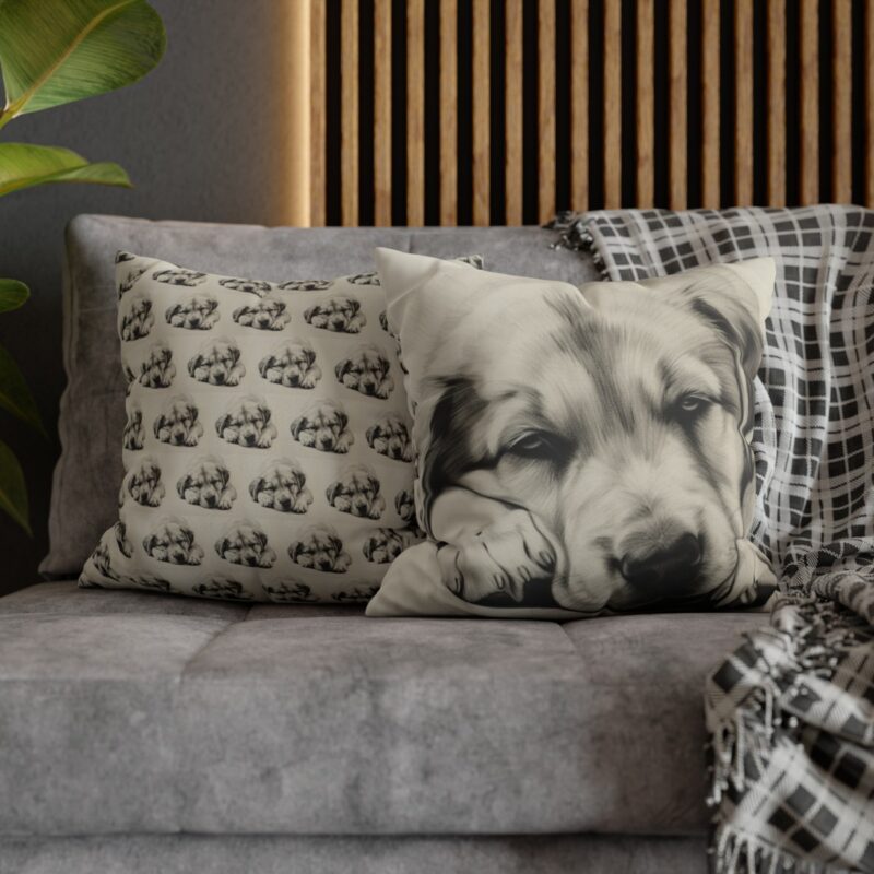 Anatolian Shepherd Dog Square Double-Sided Cushion Cover