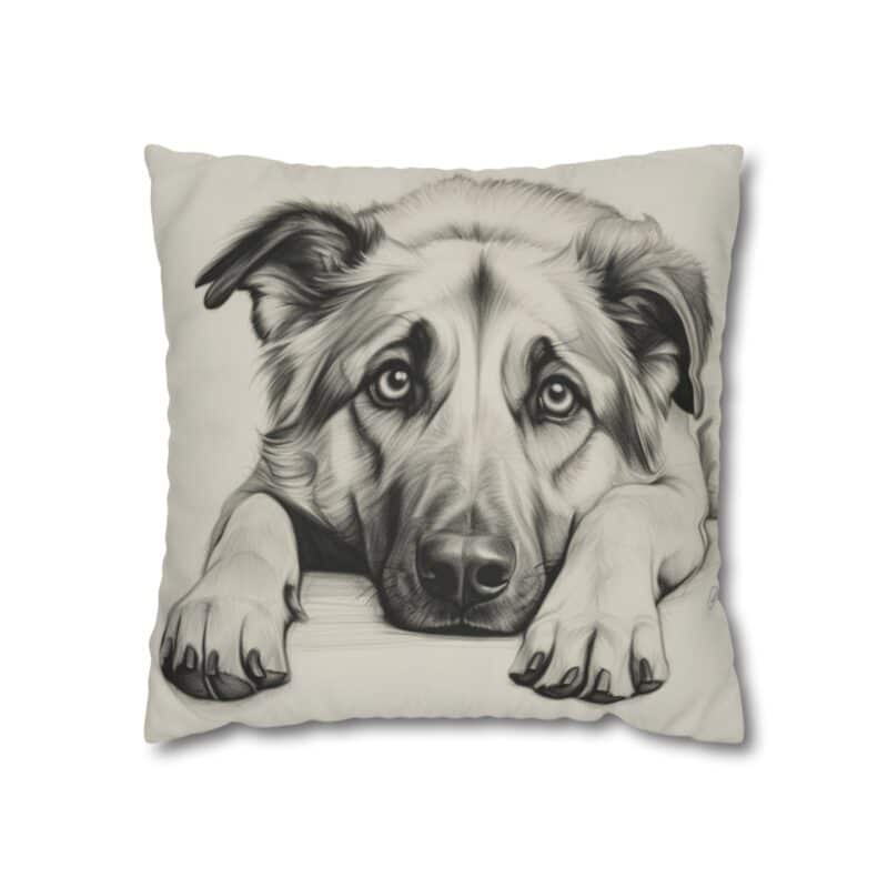 Anatolian Shepherd Dog Square Double-Sided Cushion Cover