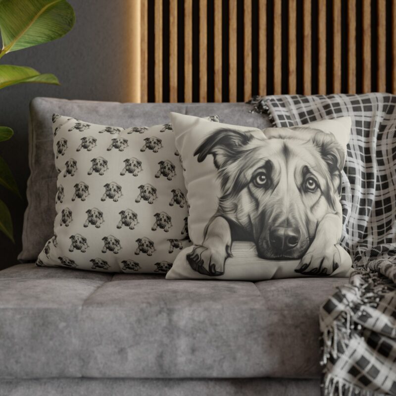 Anatolian Shepherd Dog Square Double-Sided Cushion Cover