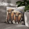 Highland Cows Double-Sided Cushion Cover