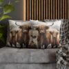 Highland Cows Double-Sided Cushion Cover