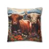 Highland Cows Double-Sided Cushion Cover