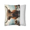 Highland Cows Double-Sided Cushion Cover